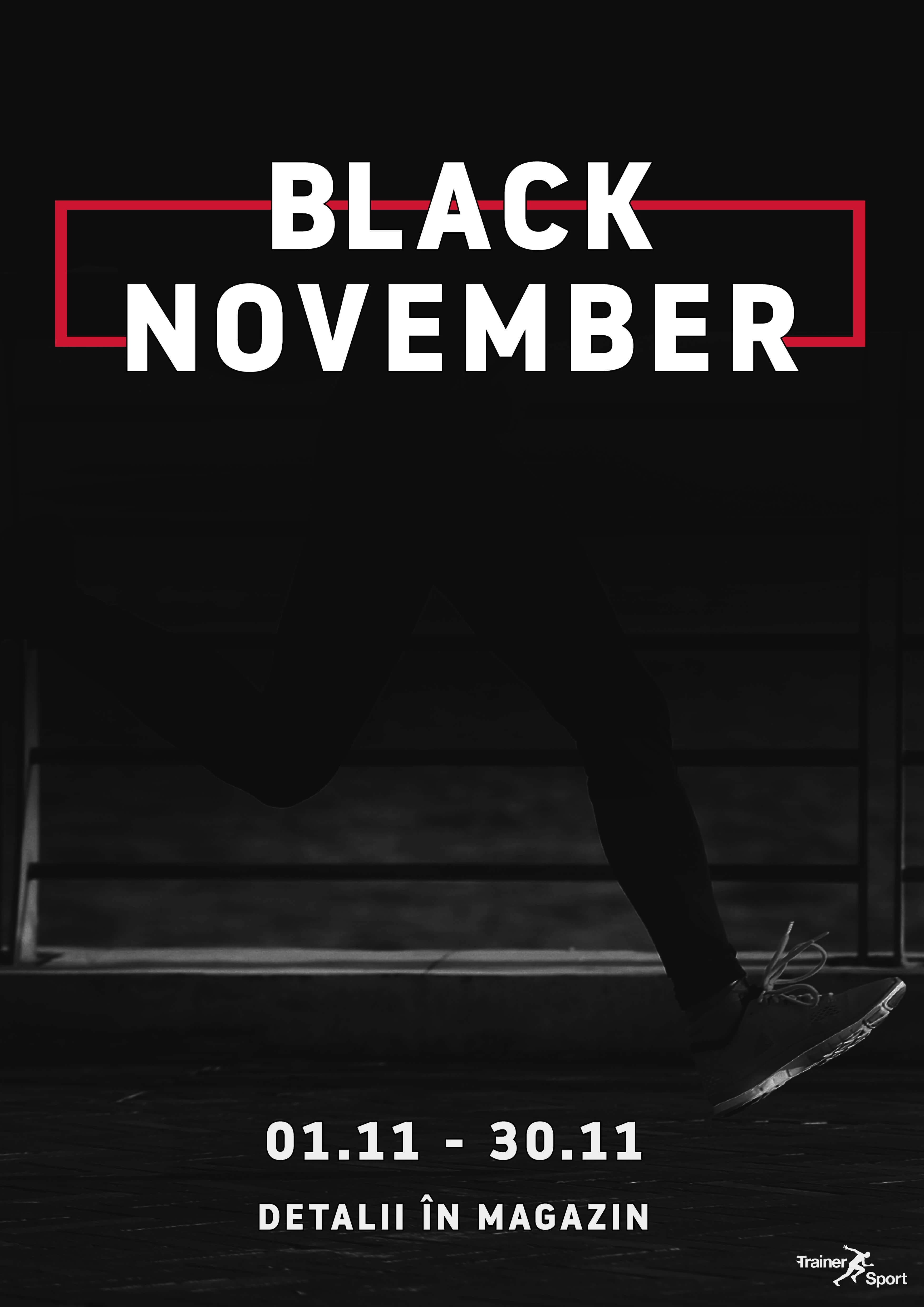 Black November la Trainer Sport